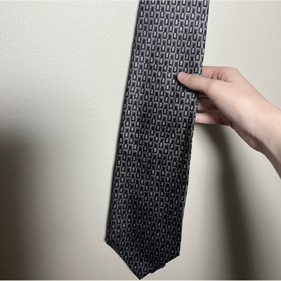 Vintage Tesoro Rosso Silk Tie - Picture 2 of 4